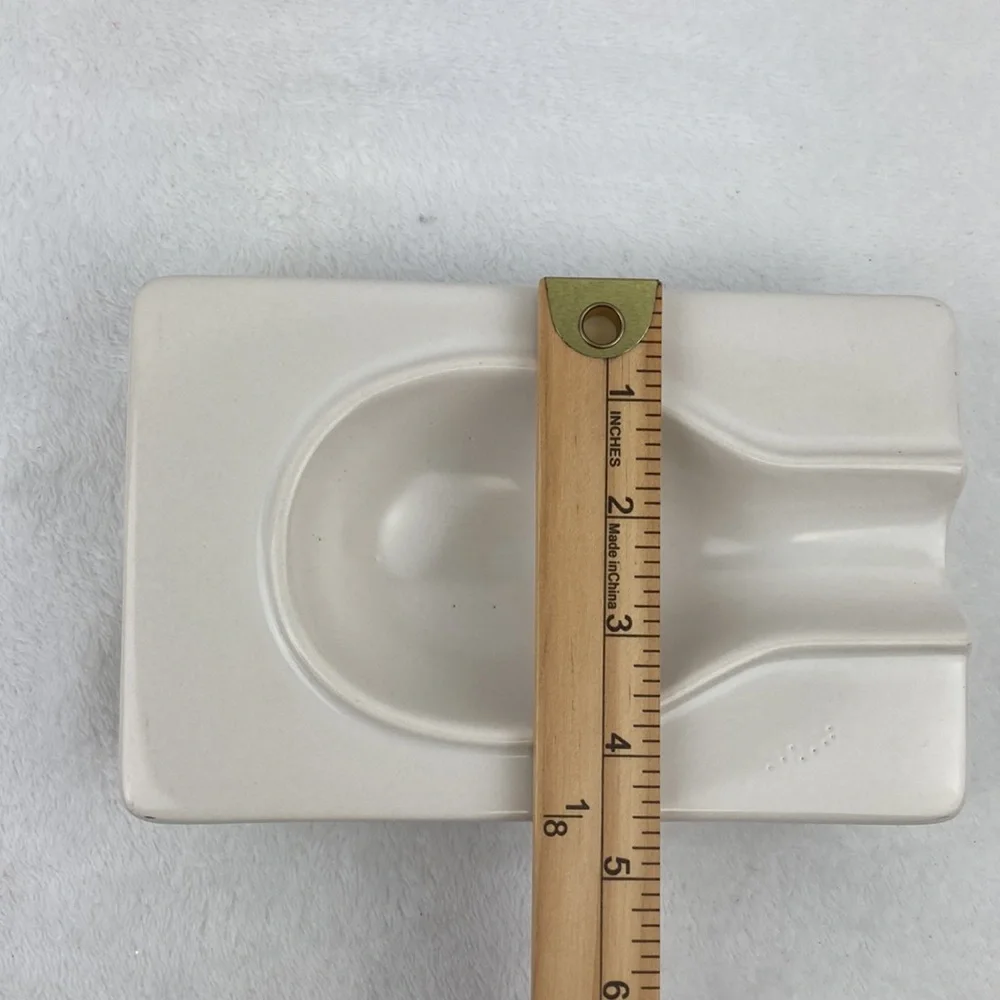 Pier 1 Imports Stoneware Spoon Rest 7”